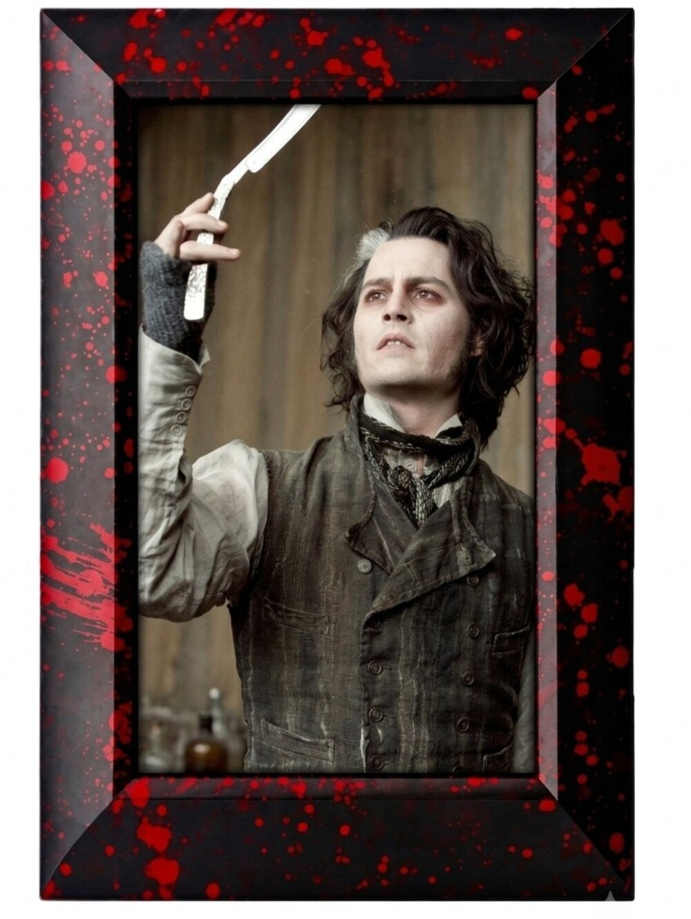 Sweeney Todd Benjamin Barker Tim Burton horror thriller movie home decor Flim